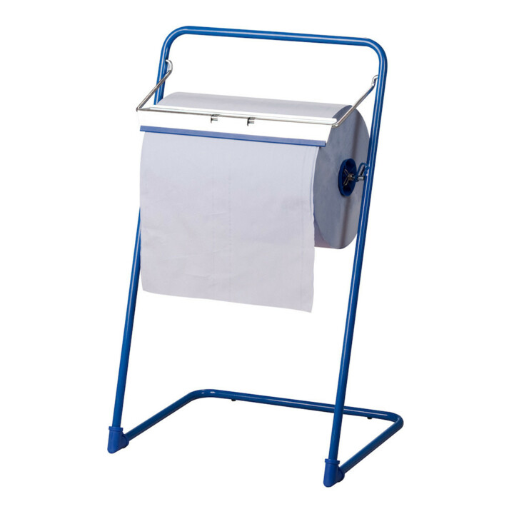ELOS Support au sol pour rouleaux de papier enduit, jusqu’à 400 mm de largeur