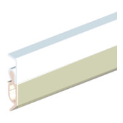 Elro ELLEN Bande d'étanchéité XL à clouer alu blanc, H20xL2300, SP max.13-1