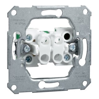 Elso Interrupteur double encastré 2 contacts 122510