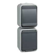 Elso Kombination AP44 encastré lumière / gris basalte 448629-1