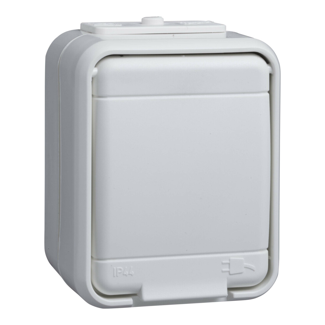 Elso Prise 1-fach saillie blanc pur 445004