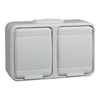 Elso Prise double saillie blanc pur 445404