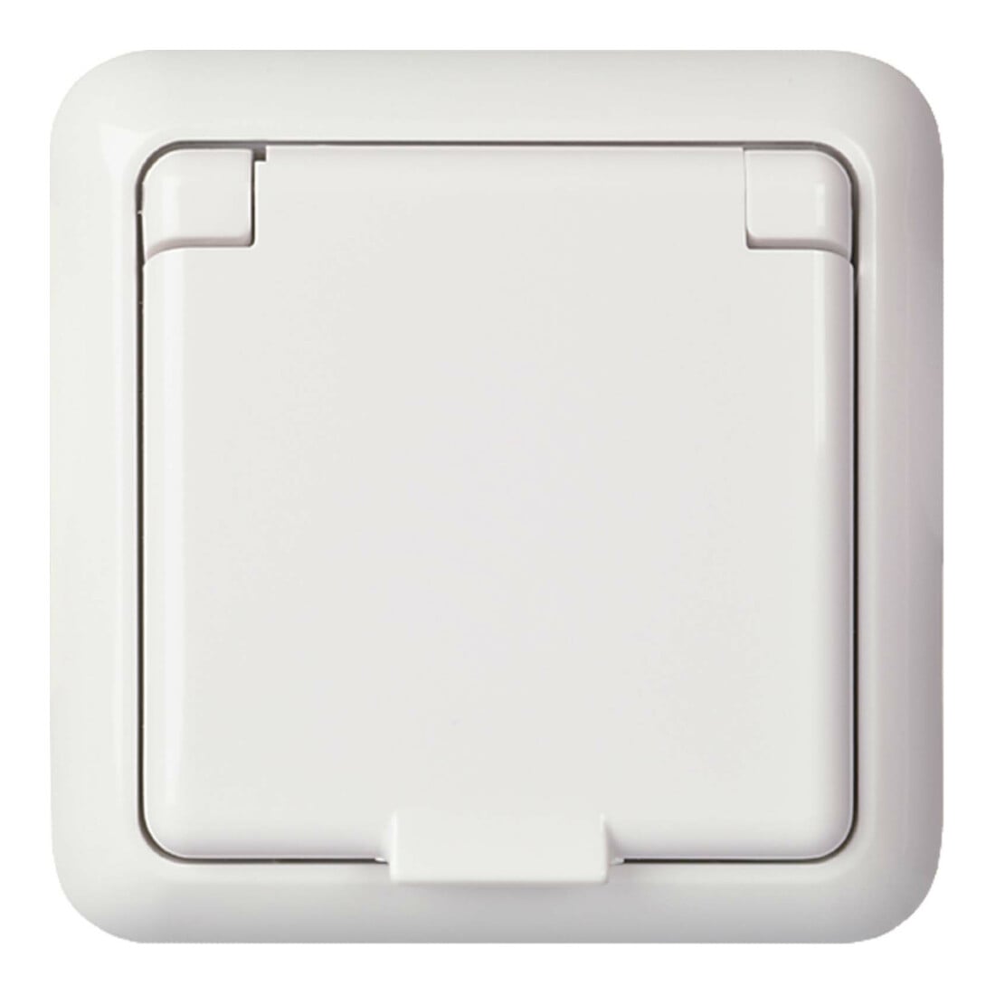 Elso Prise encastrée IP44 blanc pur 225044