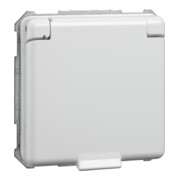 Elso Steckdose rw m.Klappdeckel, 16A 225034-3