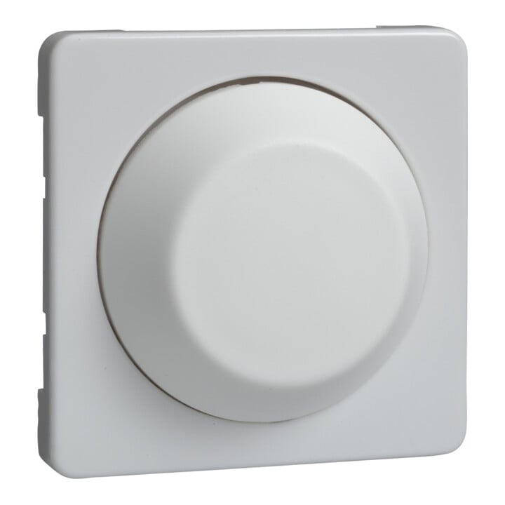 Elso Zentralplatte rw für Dimmer/Drehknopf 207014
