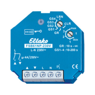 Eltako Actionneur radio interrupteur à impulsion FSB61NP-230V