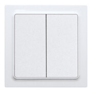 Eltako Bouton-poussoir radio blanc brillant F4T55E-wg-1