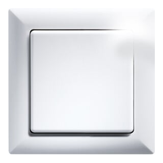 Eltako Bouton-poussoir radio blanc brillant FT55-wg