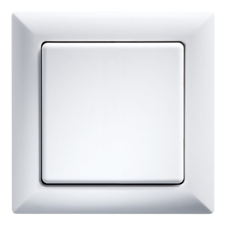 Eltako Bouton-poussoir sans fil blanc pur FT55-rw