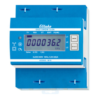 ELTAKO Compteur triphasé à transformateur DSZ15WDM 3x5A MID M-Bus