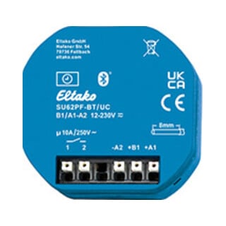 ELTAKO Horloge de commande 1 canal SU62PF-BT/UC avec application ELTAKO Connect