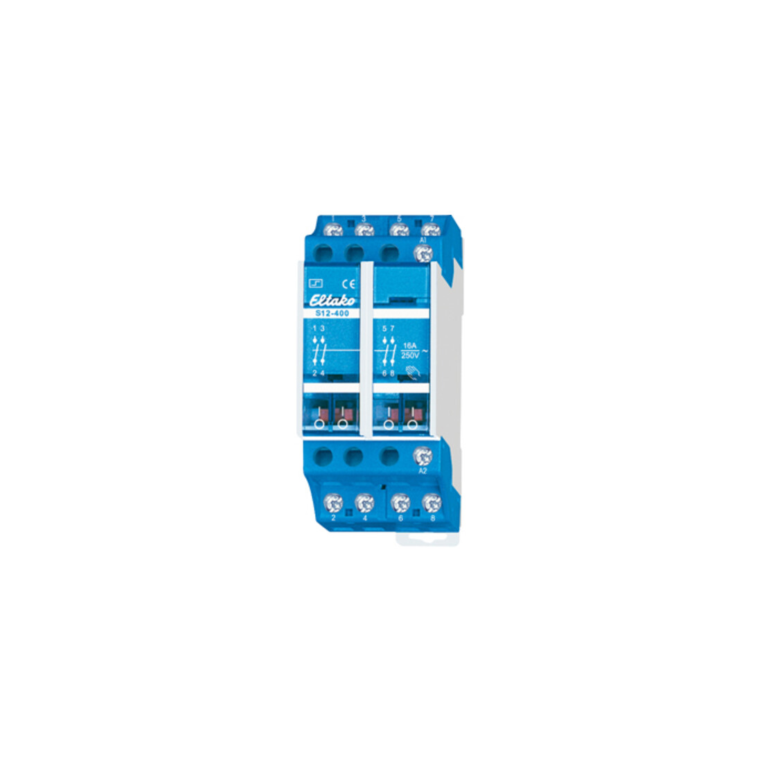 Eltako Interrupteur à impulsion 4S, 16A, 230V/AC S12-400-230V