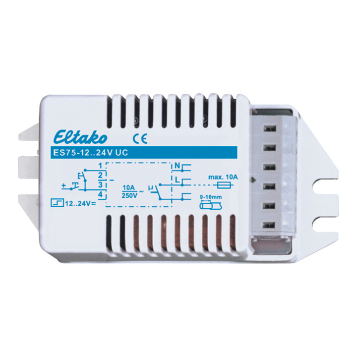 Eltako Interrupteur à impulsion pour EB 1S 10A ES75-12..24V UC
