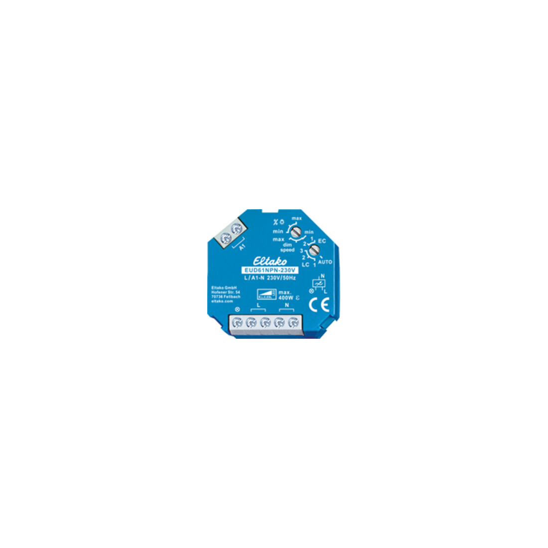 Eltako Interrupteur à impulsion variateur EUD61NPN-230V