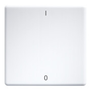Eltako Interrupteur basculant gravé au laser pour 55x55 mm rws I/O W-FT55-rw+IO-1