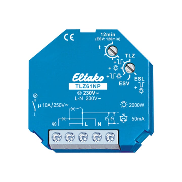 Eltako Minuterie d’éclairage d’escalier TLZ61NP-230V