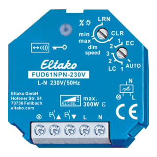 Eltako Module radio variateur universel FUD61NPN-230V