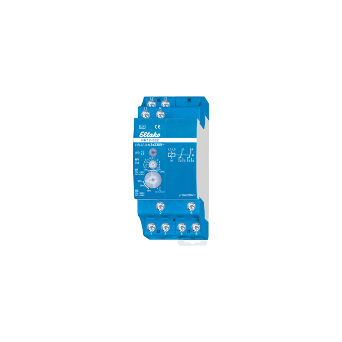 Eltako Netzüberwachungsrelais 2W pot.frei 10A/250V NR12-002-3x230V