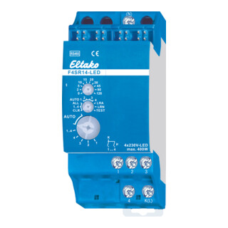 Eltako Relais impulsionnel radio RS485, 4 canaux F4SR14-LED
