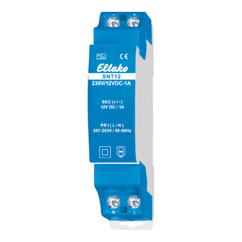 Eltako Schaltnetzteil SNT12-230V/12VDC-1A