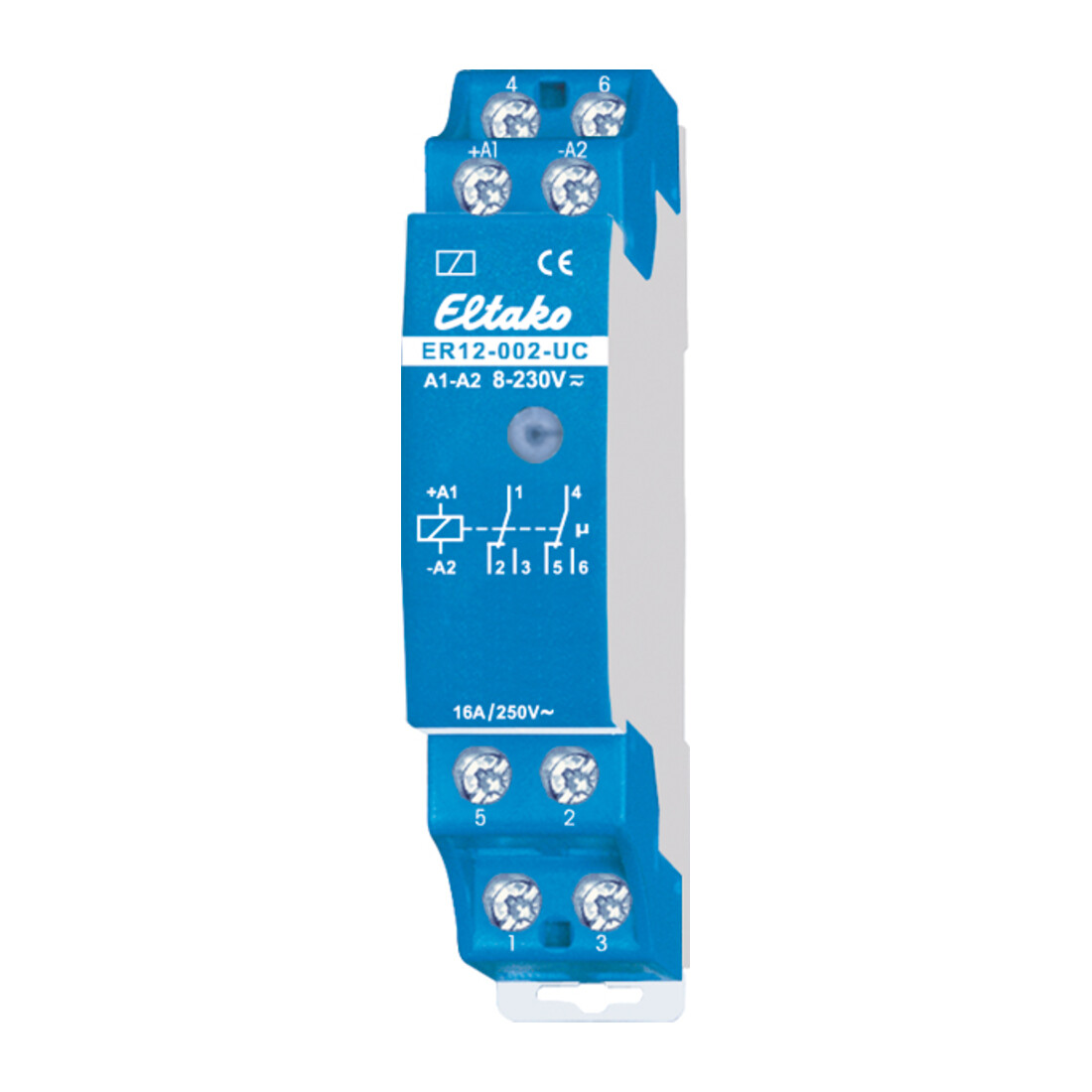 Eltako Steuerrelais f.Reihen-EB 2W pot.frei 16A/250V ER12-002-UC