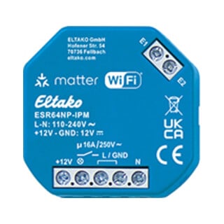 ELTAKO Stromstoß-Schaltrelais ESR64NP-IPM Matter über Wi-Fi