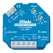 Eltako Stromstoßschalter 1S nicht pot.frei 10A ESR61NP-230V+UC-3