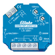 Eltako Stromstoßschalter 1S nicht pot.frei 10A ESR61NP-230V+UC-4