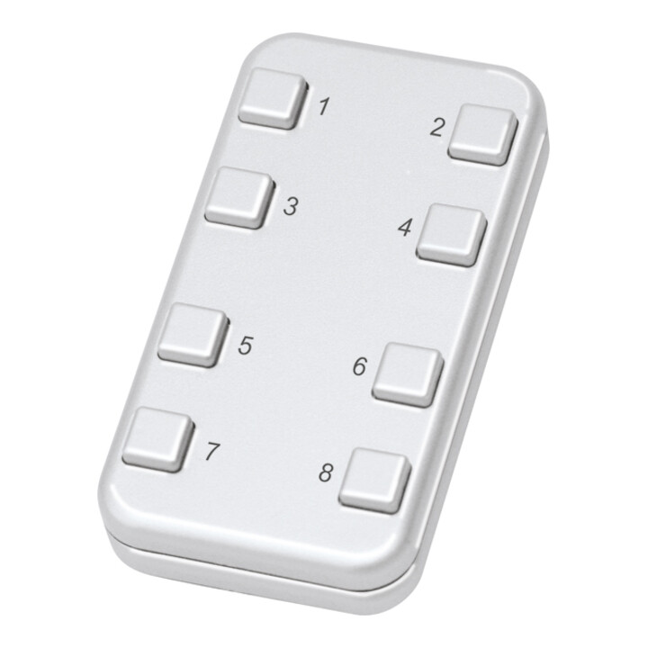 Eltako Télécommande radio mini blanc brillant FMH8-wg