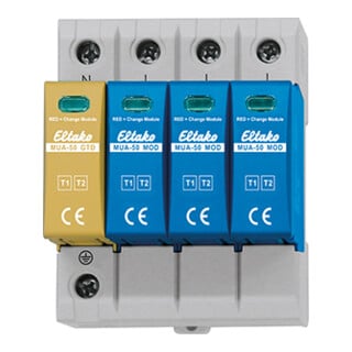 ELTAKO Überspannungsableiter Typ 1+2+3 MUA-50