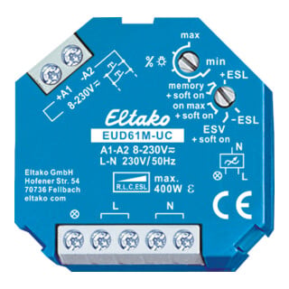 Eltako Variateur 8-230VUC EUD61M-UC