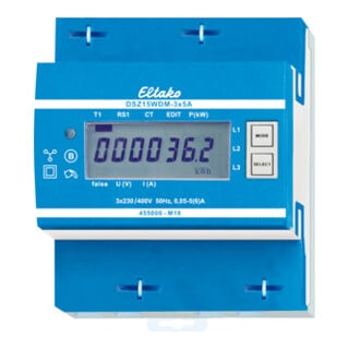 ELTAKO Wandler-Drehstromzähler DSZ15WDM 3x5A MID M-Bus