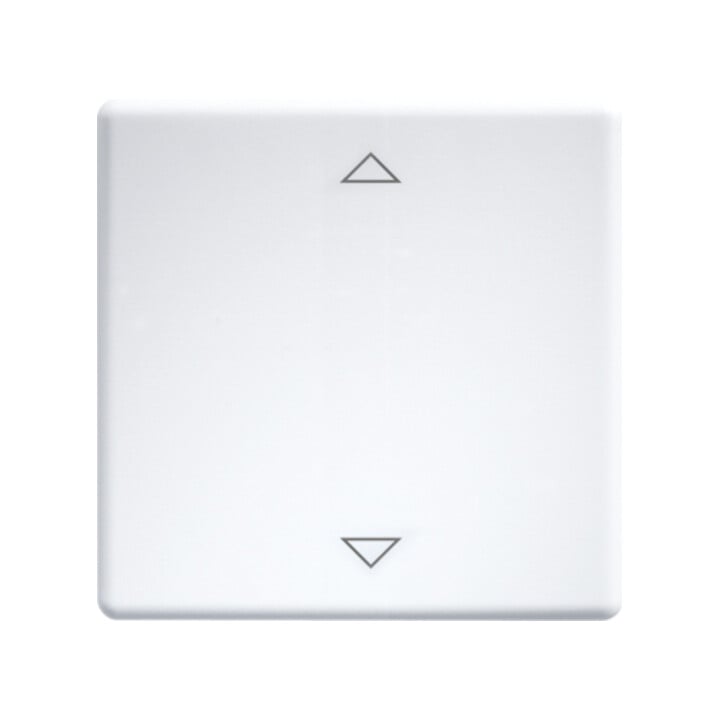 Eltako Wippe lasergraviert f.55x55mm rws W-FT55-rw+2P
