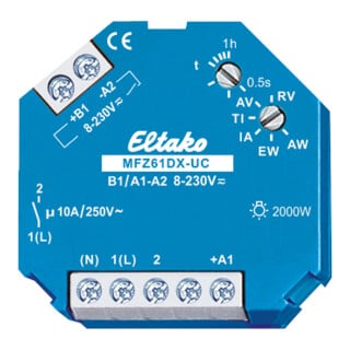 Eltako Zeitrelais,multifunktion 0,1s-1h,10A,1W MFZ61DX-UC