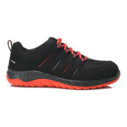 Elten Scarpa bassa nero/rosso MADDOX ESD, S3
