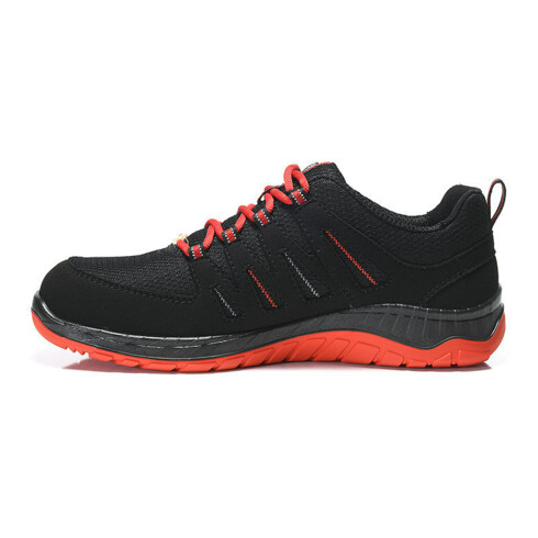 Elten Scarpa bassa nero/rosso MADDOX ESD, S3