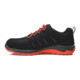 Elten Scarpa bassa nero/rosso MADDOX ESD, S3-2