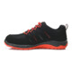 Elten Chaussure basse MADDOX Low ESD, noir-rouge, S3, 41