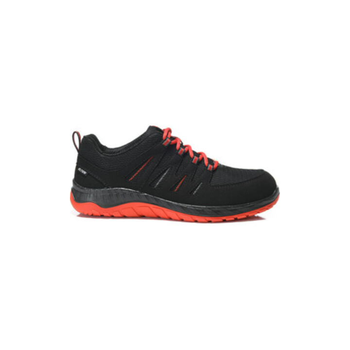 Elten Chaussure basse MADDOX Low ESD, noir-rouge, S3, 41