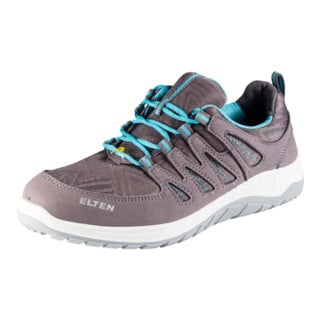 Elten Halbschuh MADDIE Low ESD, grau/blau, S1P, 37