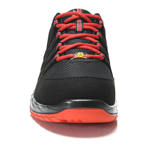 Elten Halbschuh schwarz-rot MADDOX black-red Low ESD, S3
