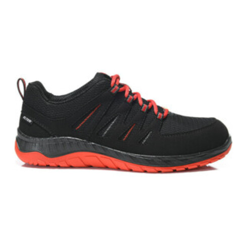 Elten Halbschuh schwarz-rot MADDOX black-red Low ESD, S3