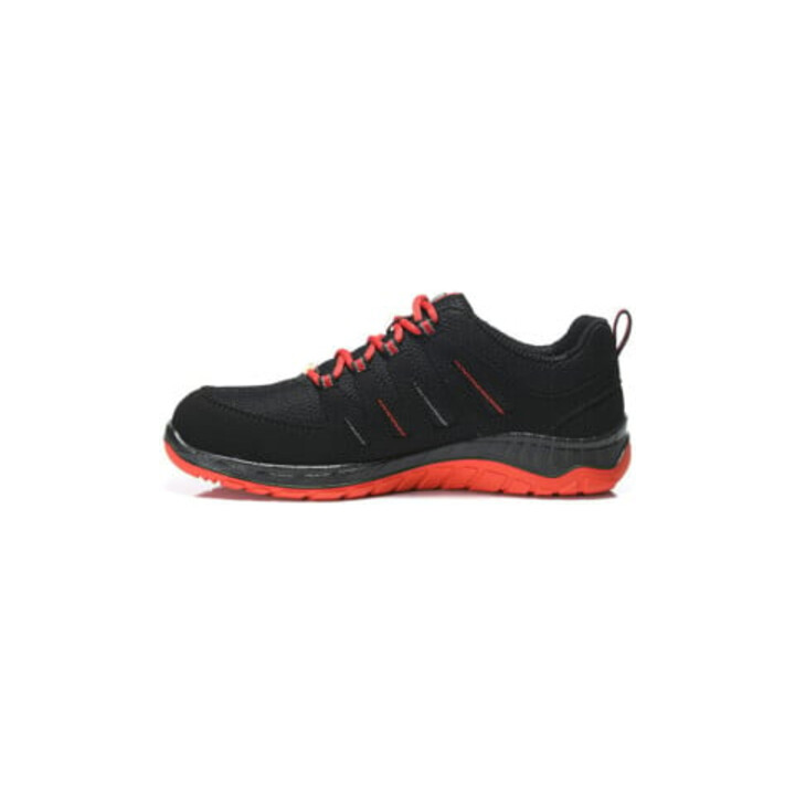 Elten Halbschuh MADDOX Low ESD, schwarz-rot, S3, 46