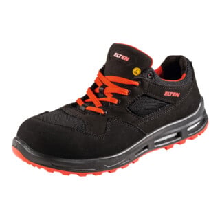 Elten Halbschuh schwarz/rot LAKERS XXT Low ESD, S1P, EU-Schuhgröße: 44