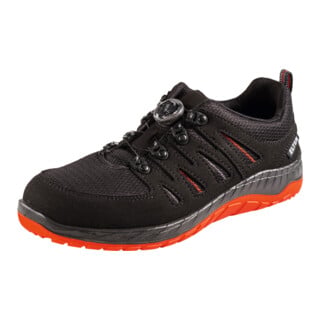 Elten Halbschuh schwarz-rot MADDOX BOA black-red Low ESD, S3, EU-Schuhgröße: 43