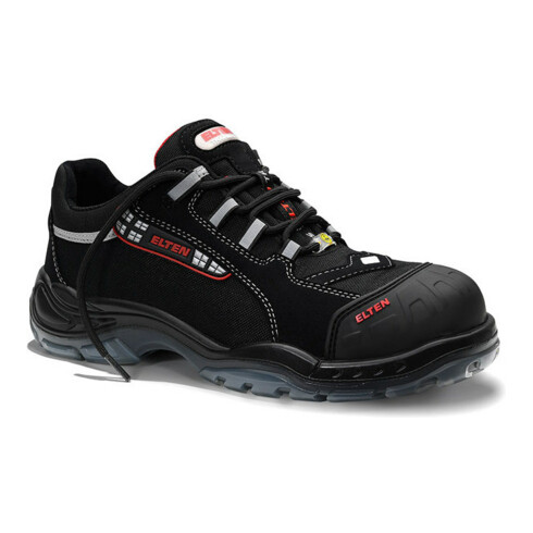 Elten Halbschuh schwarz/rot SENEX PRO ESD, S3, EU-Schuhgröße: 38