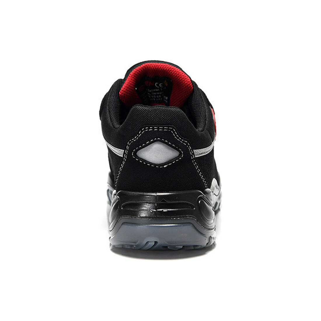 Elten Halbschuh schwarz/rot SENEX PRO ESD, S3, EU-Schuhgröße: 38