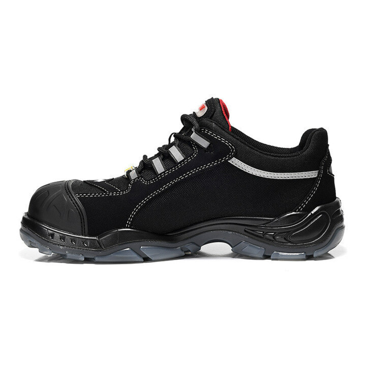 Elten Halbschuh schwarz/rot SENEX PRO ESD, S3, EU-Schuhgröße: 38