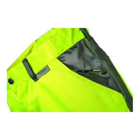Elysee Pantalon de sécurité Paris, T. 58, jaune/gris