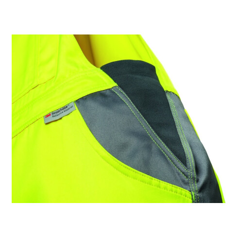Elysee Pantalon de travail Colmar, T. 58, jaune/gris